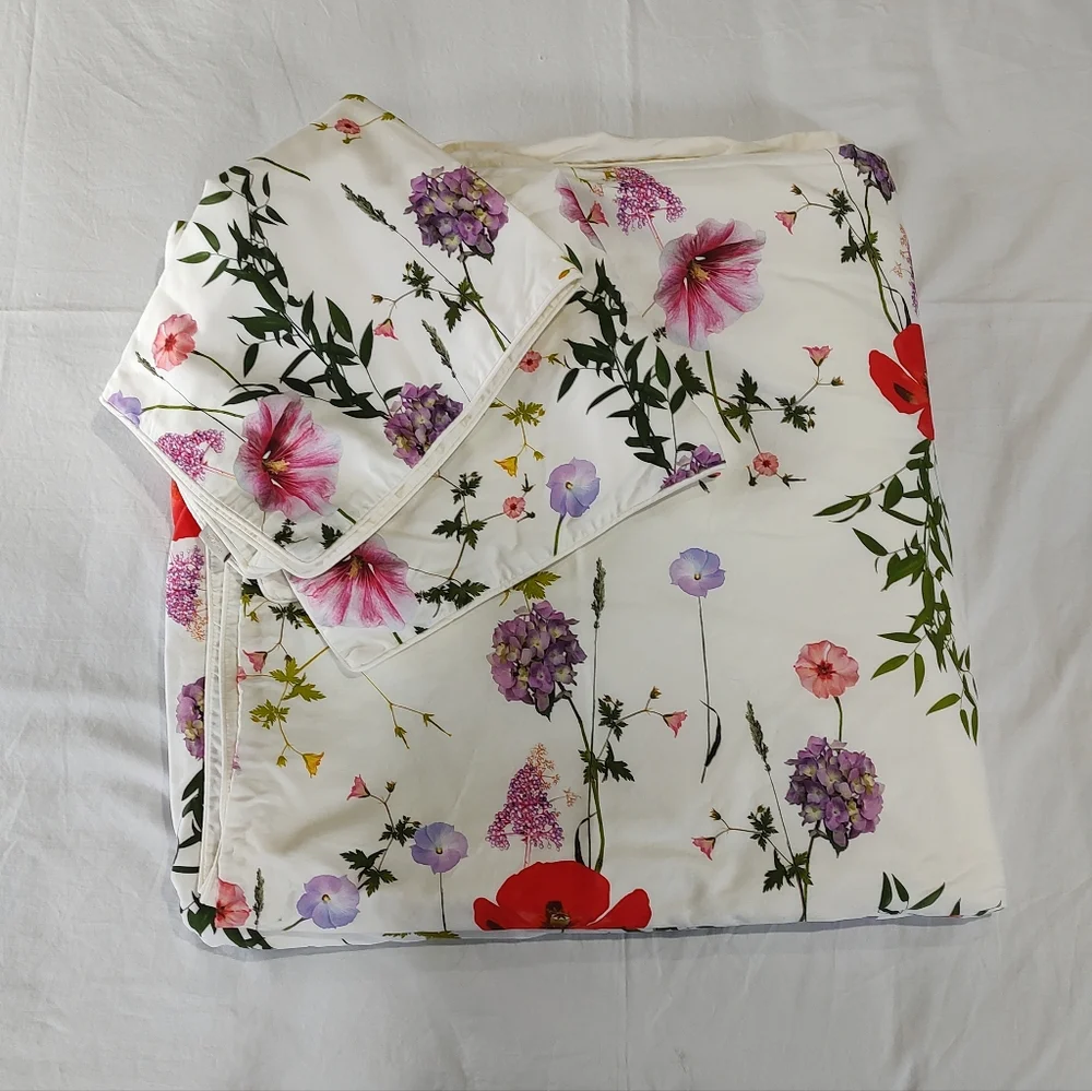 Ted Baker Hedgerow Full/Queen Duvet Cover with 2 Standard Shams - Picture 2 of 14